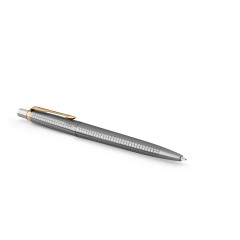 Ручка шариковая Parker "Jotter 70th Stainless Steel GT" синяя, 1,0мм, кнопочн., подарочная упаковка Ручка шариковая Parker "Jotter 70th Stainless Steel GT" синяя, 1,0мм, кнопочн., подарочная упаковка - фото 4