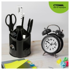 Подставка-органайзер д/канц.мелочей Attache вращ minidesk 10отд чер ОР70АЕ - фото 10