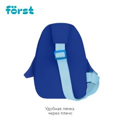 Рюкзак F?rst F-Kids "Frosty Friend" 21*14*7,5см, 1 отделение, уплотненная спинка - фото 2