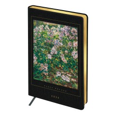 Ежедневник датированный 2026г., А5, 176л., твердый переплет, кожзам, Greenwich Line "High Art. Donoho", золотой срез - фото 2