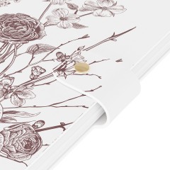 Ежедневник недатированный, А5, 136л., мягкий переплет, экокожа, BG "Embrace.Calmness", на гребне, подарочная  коробка, ручка в комплекте - фото 4