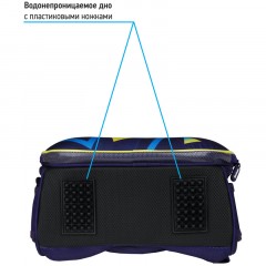 Ранец Berlingo Expert Max "Triangles" 37*28*16см, 2 отделения, анатомическая спинка, дождевик в комплекте - фото 7