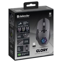 Мышь беспроводная Defender Glory GM-514, черный, 6btn+Roll Мышь беспроводная Defender Glory GM-514, черный, 6btn+Roll - фото 6