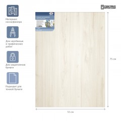 Планшет фанера 55*75см Гамма "Студия", негрунтованный Планшет фанера 55*75см Гамма "Студия", негрунтованный - фото 3