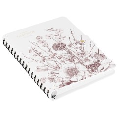 Ежедневник недатированный, А5, 136л., мягкий переплет, экокожа, BG "Embrace.Calmness", на гребне, подарочная  коробка, ручка в комплекте - фото 3