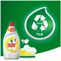 Средство для мытья посуды, 900 мл, FAIRY (Фейри) "Сочный лимон" Средство для мытья посуды, 900 мл, FAIRY (Фейри) "Сочный лимон" - фото 8