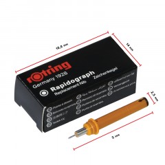 Пишущий элемент для рапидографа Rotring 0,4мм, картон. упаковка Пишущий элемент для рапидографа Rotring 0,4мм, картон. упаковка - фото 3