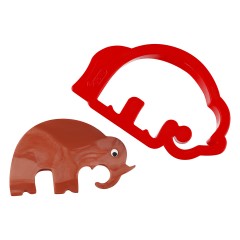 Пластилин растительный JOVI, 8 цветов, 25г, растительный, формочки, стеки, скалка, в чемодане - фото 10