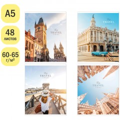 Тетрадь 48л., А5, клетка ArtSpace "Путешествия. Best trip" Тетрадь 48л., А5, клетка ArtSpace "Путешествия. Best trip" - фото 2