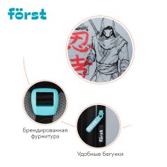 Рюкзак F?rst F-Cloud "Invisible Ninja" 37*28,5*16,5см, 3 отделения, 3 кармана, анатомическая спинка Рюкзак F?rst F-Cloud "Invisible Ninja" 37*28,5*16,5см, 3 отделения, 3 кармана, анатомическая спинка - фото 6