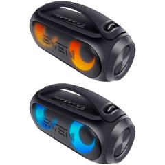 Колонка портативная Sven PS-380, 40W, Bluetooth, FM, USB, защита от воды, подсветка, черный Колонка портативная Sven PS-380, 40W, Bluetooth, FM, USB, защита от воды, подсветка, черный - фото 6