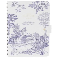 Ежедневник недатированный, А5, 136л., мягкий переплет, экокожа, BG "Embrace. Serenity", на гребне, подарочная  коробка, ручка в комплекте - фото 2