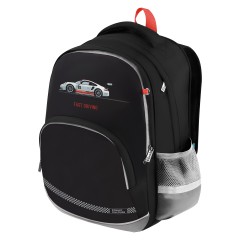 Рюкзак F?rst Comfort "Sport car" 39*28*13см, 2 отделения, 3 кармана, анатомическая спинка