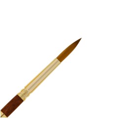 Кисть художественная синтетика имитация колонка "Классика", двухсторонняя, круглая №3, круглая №6, складная ручка Кисть художественная синтетика имитация колонка "Классика", двухсторонняя, круглая №3, круглая №6, складная ручка - фото 4