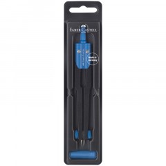 Циркуль Faber-Castell "School&College", пластиковый футляр Циркуль Faber-Castell "School&College", пластиковый футляр - фото 2