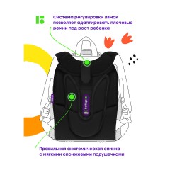 Ранец Berlingo Expert Max "Ride" 38*29*16см, 2 отделения, 2 кармана, анатомическая спинка, дождевик в комплекте Ранец Berlingo Expert Max "Ride" 38*29*16см, 2 отделения, 2 кармана, анатомическая спинка, дождевик в комплекте - фото 8