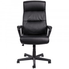 Кресло руководителя Helmi HL-Е28 "Approved", экокожа черная Кресло руководителя Helmi HL-Е28 "Approved", экокожа черная - фото 2