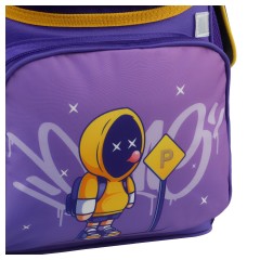 Ранец ArtSpace Junior "ArtKing" 37*28*21см, 1 отделение, 3 кармана, анатомическая спинка - фото 5