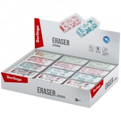 Ластик Berlingo "Aroma", прямоугольный, скошенный, 58*22*10мм - фото 7