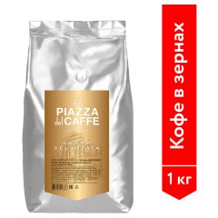 Кофе в зернах Piazza del caffe "Crema Vellutata", вакуумный пакет, 1кг Кофе в зернах Piazza del caffe "Crema Vellutata", вакуумный пакет, 1кг - фото 2