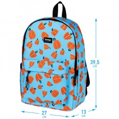 Рюкзак Berlingo Casual "Pumpkin" 39,5*27*13см, 1 отделение, 3 кармана, уплотненная спинка Рюкзак Berlingo Casual "Pumpkin" 39,5*27*13см, 1 отделение, 3 кармана, уплотненная спинка - фото 2