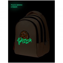 Рюкзак Berlingo inStyle "Pizza" 41*27*20см, 3 отделения, 1 карман, эргономичная спинка Рюкзак Berlingo inStyle "Pizza" 41*27*20см, 3 отделения, 1 карман, эргономичная спинка - фото 10