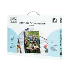 Картина по номерам на холсте ТРИ СОВЫ "Букет люпинов", 30*40, с акриловыми красками и кистями Картина по номерам на холсте ТРИ СОВЫ "Букет люпинов", 30*40, с акриловыми красками и кистями - фото 2
