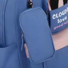 Рюкзак MESHU "Cloud blue", 43*30*13см, 1 отделение, 5 карманов, уплотненная спинка, в комплекте пенал 20*6см Рюкзак MESHU "Cloud blue", 43*30*13см, 1 отделение, 5 карманов, уплотненная спинка, в комплекте пенал 20*6см - фото 8