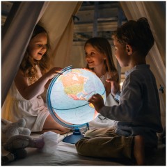 Глобус политический Globen, 21см, с подсветкой на круглой подставке - фото 5