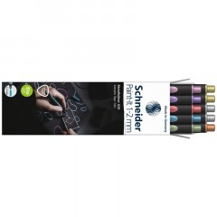 Набор капиллярных металлизированных ручек Schneider "Paint-It 020 " 10шт., 1-2мм Набор капиллярных металлизированных ручек Schneider "Paint-It 020 " 10шт., 1-2мм - фото 2