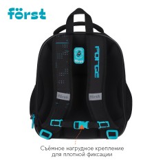 Ранец F?rst F-Base "Extra Power" 36*29*17см, 3 отделения, 2 кармана, анатомическая спинка Ранец F?rst F-Base "Extra Power" 36*29*17см, 3 отделения, 2 кармана, анатомическая спинка - фото 2
