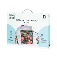 Картина по номерам на холсте ТРИ СОВЫ "Тигриная любовь", 40*50, с акриловыми красками и кистями Картина по номерам на холсте ТРИ СОВЫ "Тигриная любовь", 40*50, с акриловыми красками и кистями - фото 2