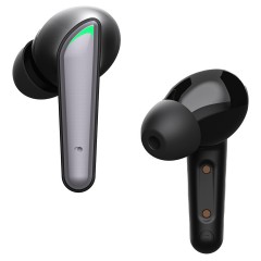Наушники с микрофоном беспроводные Smartbuy Viper 2, Bluetooth 5.0, TWS, сенс. упр., разъем Type-C, черный Наушники с микрофоном беспроводные Smartbuy Viper 2, Bluetooth 5.0, TWS, сенс. упр., разъем Type-C, черный - фото 4