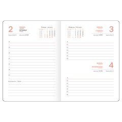 Ежедневник датированный 2026г., А6, 176л., твердый переплет, кожзам, BG "Nebraska. Blue", синий - фото 8