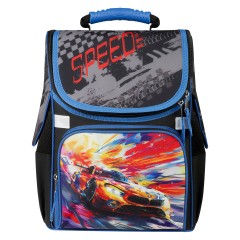 Ранец ArtSpace Junior "Speed" 37*28*21см, 1 отделение, 3 кармана, анатомическая спинка Ранец ArtSpace Junior "Speed" 37*28*21см, 1 отделение, 3 кармана, анатомическая спинка - фото 2