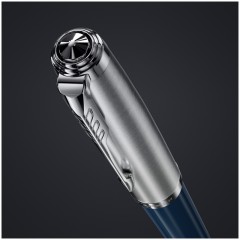 Ручка шариковая Parker "51 Midnight Blue CT" черная, 1,0мм, поворот., подарочная упаковка - фото 2