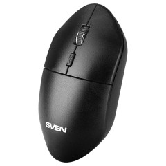 Мышь беспроводная Sven RX-515SW, бесшумная работа кнопок, черный, 3btn+Roll Мышь беспроводная Sven RX-515SW, бесшумная работа кнопок, черный, 3btn+Roll - фото 4