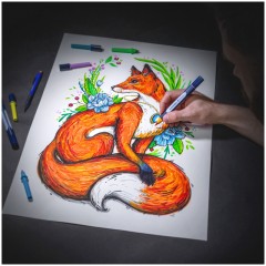 Набор двухсторонних маркеров-кистей Schneider "Twinmarker Paint-It" 72 предмета, на водной основе, кисть/пулевидный Набор двухсторонних маркеров-кистей Schneider "Twinmarker Paint-It" 72 предмета, на водной основе, кисть/пулевидный - фото 4