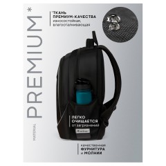 Рюкзак Berlingo U4 "Black Energy" 41*29,5*13см, 2 отделения, 3 кармана, эргономичная спинка - фото 3