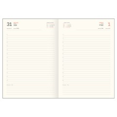 Ежедневник датированный 2026г., А4, 176л., твердый переплет, кожзам, BG "Dallas. Blue", синий, фольгированный срез - фото 6