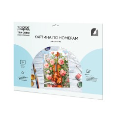 Картина по номерам на картоне ТРИ СОВЫ "Скрипка", 30*40, с акриловыми красками и кистями Картина по номерам на картоне ТРИ СОВЫ "Скрипка", 30*40, с акриловыми красками и кистями - фото 2