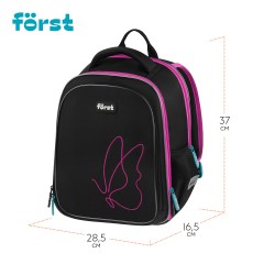 Рюкзак F?rst F-Cloud "Butterfly Harmony" 37*28,5*16,5см, 3 отделения, 3 кармана, анатомическая спинка Рюкзак F?rst F-Cloud "Butterfly Harmony" 37*28,5*16,5см, 3 отделения, 3 кармана, анатомическая спинка - фото 9