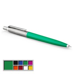 Ручка шариковая Parker "Jotter Green CT" синяя, 1,0мм, кнопочн., пластик. корпус, блистер Ручка шариковая Parker "Jotter Green CT" синяя, 1,0мм, кнопочн., пластик. корпус, блистер - фото 2