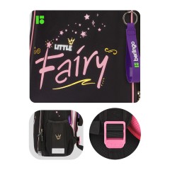 Ранец Berlingo Expert "Little fairy" 37*28*16см, 2 отделения, 2 кармана, анатомическая спинка - фото 9