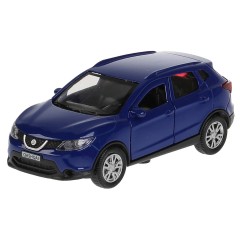 Машина игрушечная Технопарк "Nissan Qashqai", NISSAN, металл., 12см, синий, инерционная, с подвижными элементами Машина игрушечная Технопарк "Nissan Qashqai", NISSAN, металл., 12см, синий, инерционная, с подвижными элементами - фото 2