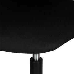 Кресло оператора Helmi HL-M16 "Webstar", спинка ткань-сетка синяя/сиденье ткань черная - фото 7