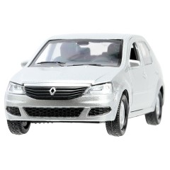 Машина игрушечная Технопарк "Renault Logan", RENAULT, металл., 12см, серебристый, с подвижными элементами Машина игрушечная Технопарк "Renault Logan", RENAULT, металл., 12см, серебристый, с подвижными элементами - фото 5