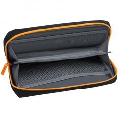 Пенал мягкий 1 отделение, 1 карман, 215*95*44 Berlingo "Black and orange", полиэстер, внутренний органайзер Пенал мягкий 1 отделение, 1 карман, 215*95*44 Berlingo "Black and orange", полиэстер, внутренний органайзер - фото 6
