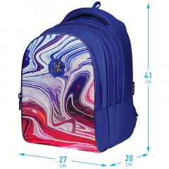 Рюкзак Berlingo inStyle "Liquid Wave" 41*27*20см, 3 отделения, 1 карман, эргономичная спинка Рюкзак Berlingo inStyle "Liquid Wave" 41*27*20см, 3 отделения, 1 карман, эргономичная спинка - фото 2