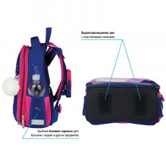 Ранец Berlingo Expert "Scary cat" 37*28*16см, 2 отделения, 2 кармана, анатомическая спинка - фото 7